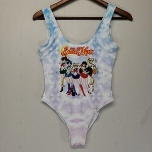 Forever 21 Sailor Moon Ombre Tie dye Bodysuit Swimsuit Size Small